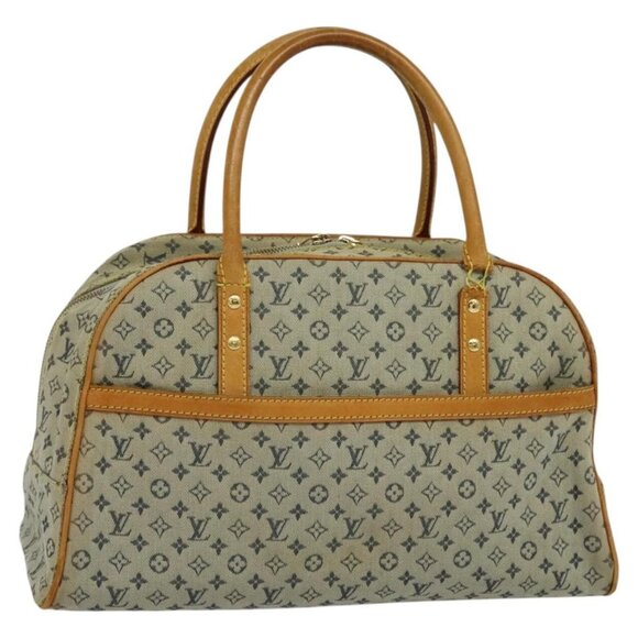LOUIS VUITTON Monogram Mini Marie Hand Bag Blue M92003 LV Auth am8144 - Picture 1 of 16